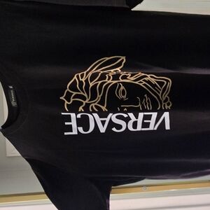 Versace Black Crew Neck T-Shirt